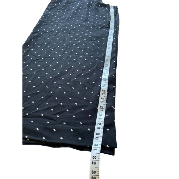 Torrid Black w White Pink Dots Dress Pants Wide Leg Belt Loops Side Pockets 18 - Picture 8 of 10